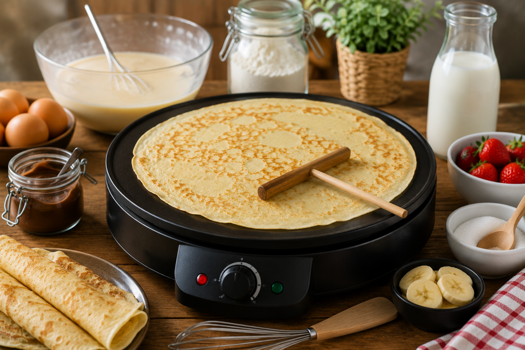 Crêpière disponible à la location entre particuliers sur Cookiflex